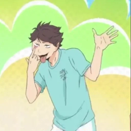 okawa, personnages d'anime, okawa volleyball, animation de higasu okawa, volleyball anime ogawa