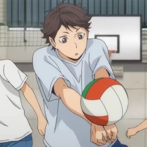ogawa volleyball, anime volleyball oikawa, volleyball oikawa tooru, oikawa tooru argentine, capture d'écran de l'anime de volleyball oikawa