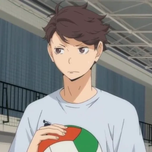 haikyuu, toshiro okawa, anime volleyball oikawa, volleyball oikawa tooru, capture d'écran de l'anime de volleyball oikawa