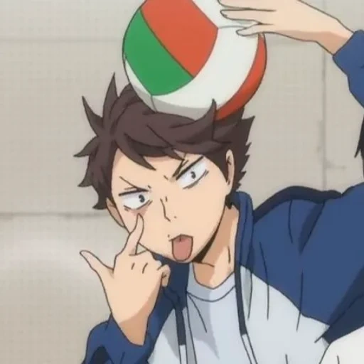 okawa, haikyuu, anime volleyball, enfance d'okawa, héros de volleyball d'anime