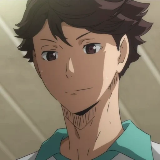 okawa, haikyuu, cartoon haiku, haiku cartoon, anime volleyball oikawa