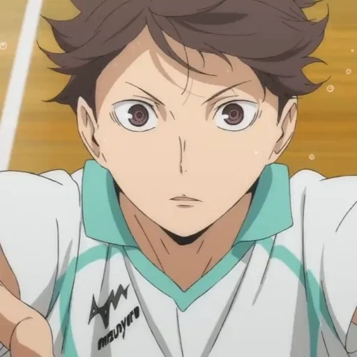 haikyuu, oikawa tooru, haikyuu de vôlei, quadros de vôlei de oikawa, vôlei de anime oikawa