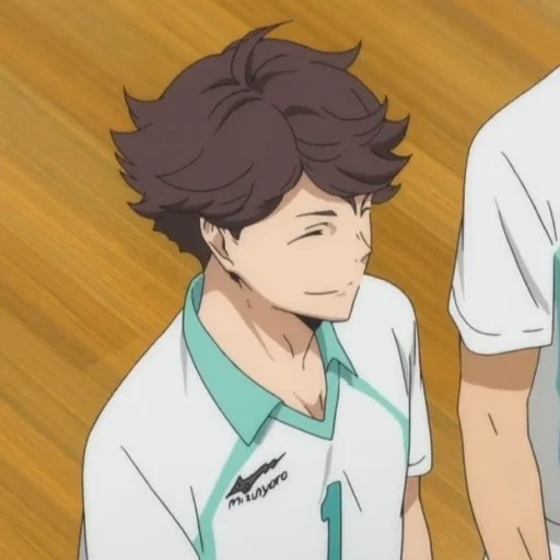 okawa volleyball, okawa tojo animation, anime volleyball tooru, dachuan volleyball animation, okawa feng screenshot