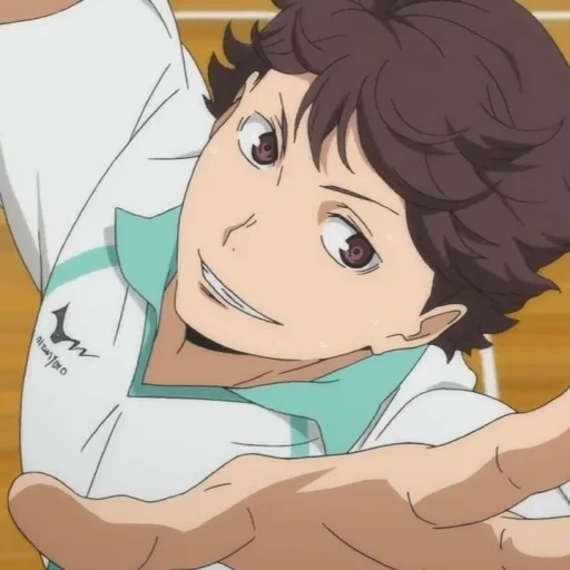 oikawa, oikawa torah, frame di pallavolo di oikawa, pallavolo anime oikawa, binder anime di pallavolo oikawa