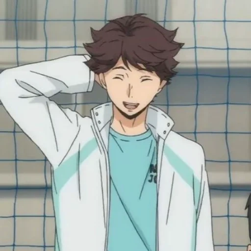 okawa, oikawa, okawa baka, animation de higasu okawa, anime volleyball oikawa