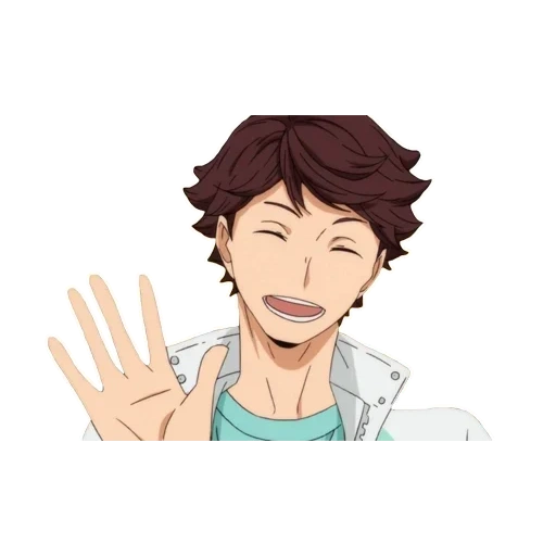 oikawa, haikyuu, tohiro okawa, anime charaktere, ogawa volleyball