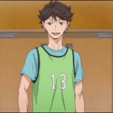 аниме haikyuu, ойкава такеру, ойкава тоору 4 сезон, тору оикава волейбол, аниме волейбол ойкава подача