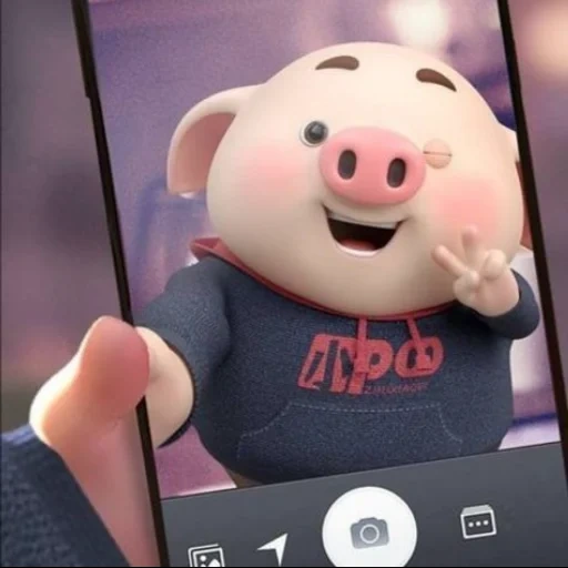 pig, papel de parede no telefone do porco, porco pequeno porco, porco fofo
