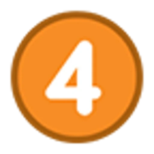 svg, empat, nomor 4, pictogram, ikon nomor 4