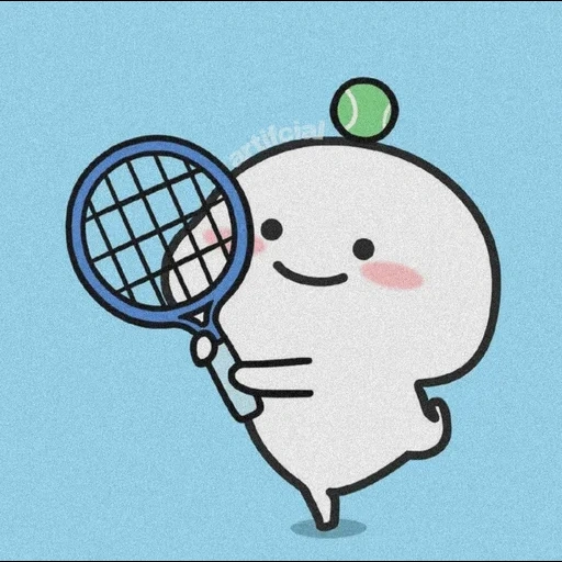 sin-chan, clipart, olahraga tenis, gambar lucu, kartun tenis