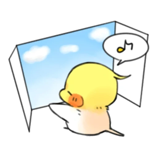 ente ente, illustration, kawaii zeichnungen, snopic zeichnung, kleiderzeichnung