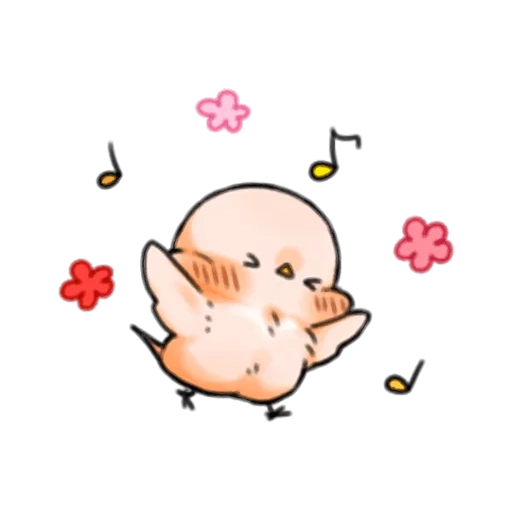 clipart, desenhos kawaii, os desenhos são fofos, cupido de porco, coração de anime bunny