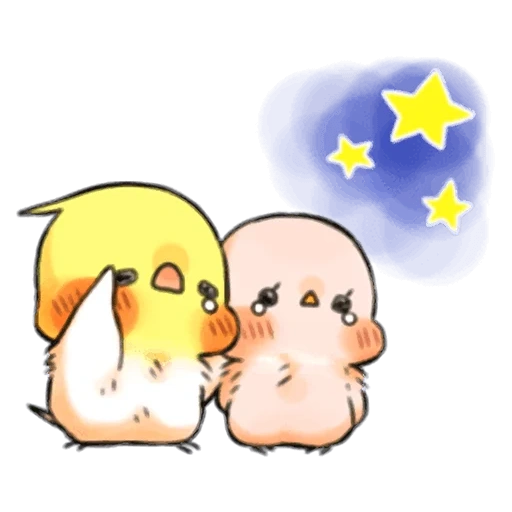 gambar lucu, gambar kawaii, hewan kawaii, hewan lucu, stiker kawaii