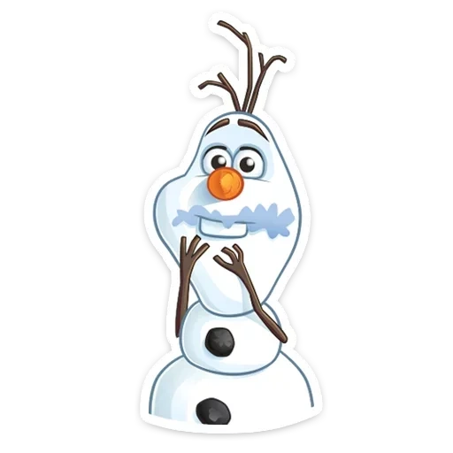 olaf, olaf snowman, olaf dari hati yang dingin