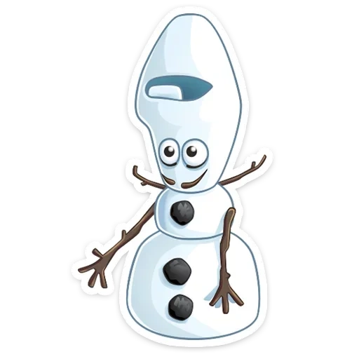 olaf, snowman olaf, olaf dari hati yang dingin, menggambar olaf snowman, menggambar olaf snowman