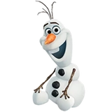 Olaf Christmas by @passion_stickers