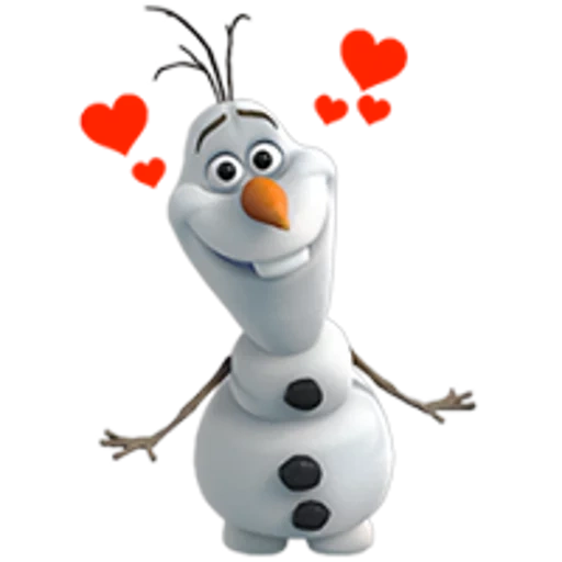 olaf, olaf frozen, snowman olaf, hombre de nieve de corazón frío, frío muñeco de nieve olaf