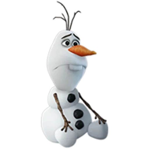 olaf, frozen olaf, snowman olaf, das lächeln des schneemanns olaf, snowman olaf ist traurig