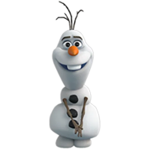 olaf, olaf the snowman, the smile of olaf the snowman, snowman olaf is sad, cold-hearted snowman olaf