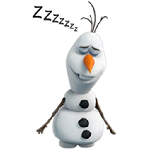 olaf, frozen olaf, snowman olaf, o boneco de neve olaf está triste, boneco de neve de coração frio olaf