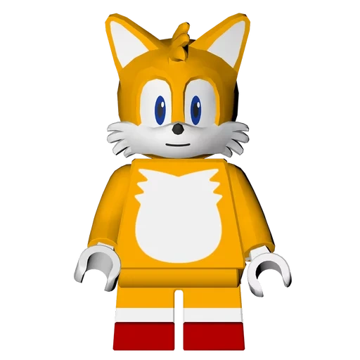 lego tails, lego tales, sonic tales, miles talez prower, tales sonic toy