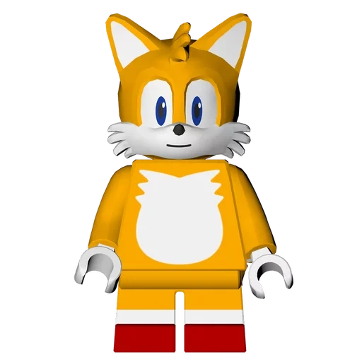 lego tails, лего тейлз, соник тейлз, майлз тейлз прауэр, тейлз соник игрушка