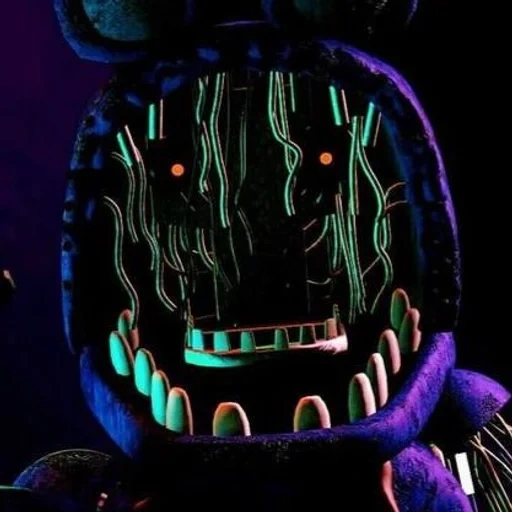 penyihir, bonnie tua, withered bonnie, fnaf withered bonnie, five nights at freddy's