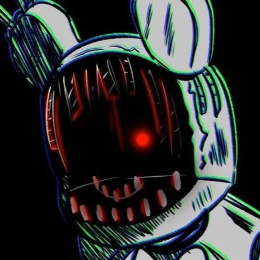 witch, old bonnie, the shadow of old bonnie, withered bonnie, phantom old bonnie