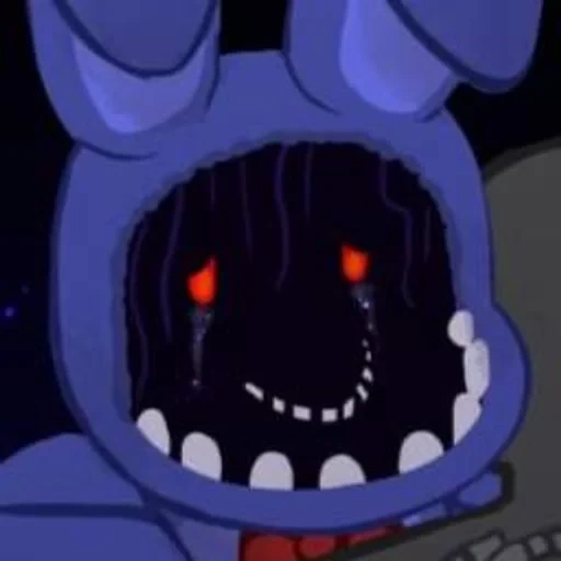 old bonnie, bonnie vicerette, withered bonnie, old bonnie's head, five nights at freddy's