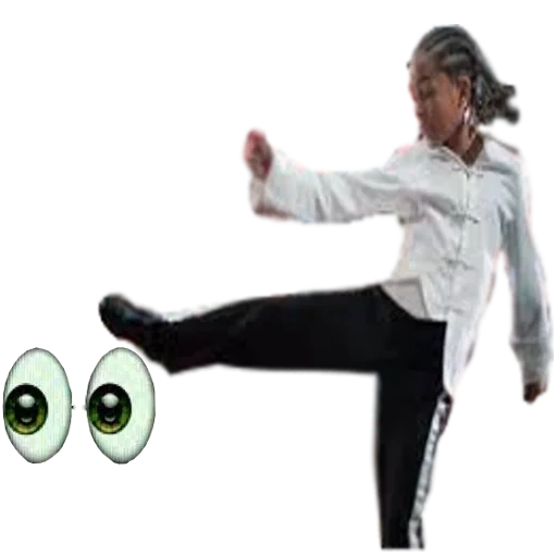 human, woman, kung fu, young woman, the woman kicks