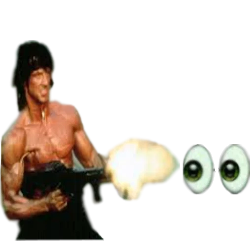 rambo, stallone rambo, rambo su fondo bianco, poster della trilogia di rambo, sylvester stallone rambo