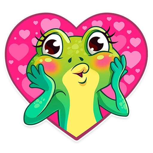 frog, frog, valentine's day, toad frog