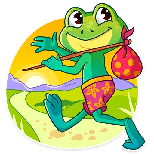 die froschkröte, der frosch kwak, oliver the frog, der frosch cartoon, der frosch cartoon