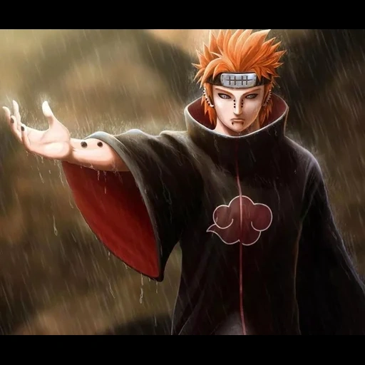 naruto, payne uzumaki, yahiko payne art, naruto uzumaki, do anime de naruto