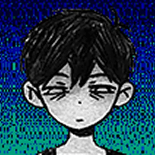 omori, figure, boys, omori's emotion, omori depressed