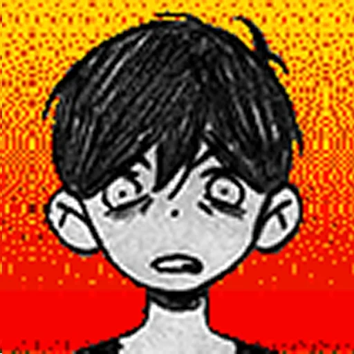 figure, omori's emotion, emo boy