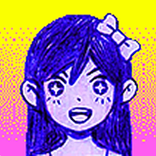 anime emo, obrio sen, aubrey omori, omori sprites, big sen aubrey happy