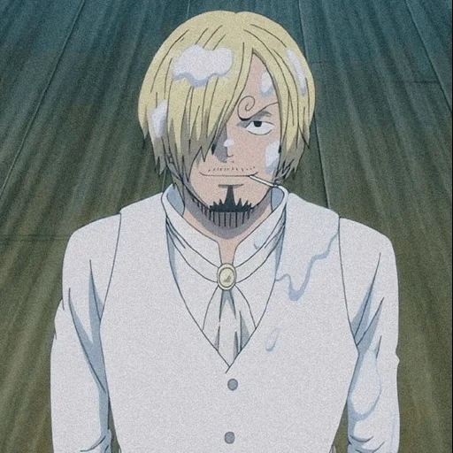 sanji van pis, winsmock sanji, sanji van pees, cartoon character, sanji van pis wano