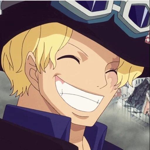 sabo, van pease, saab van peas, sabo one piece, cartoon character