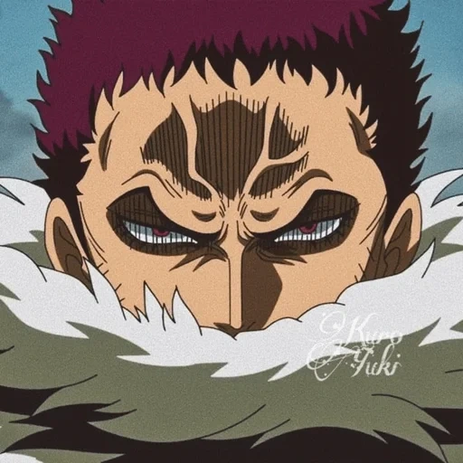 camioneta katakuri, premio katakuri, charlotte katakuri, katakuri contra el rey, katakuri royal will