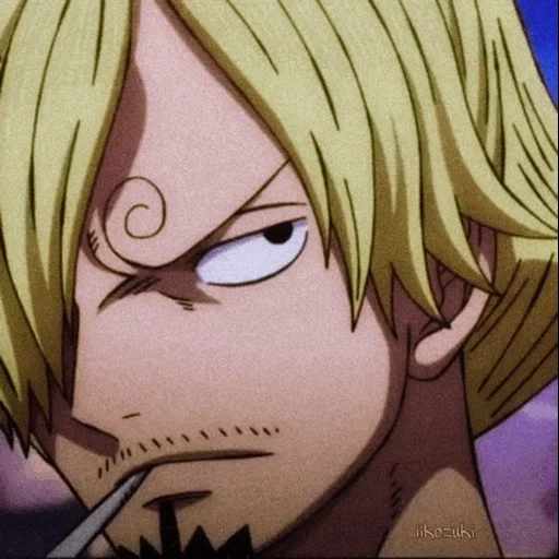 sanji, sanjivano, sanji van pis, papel de animação, sanji arch vano