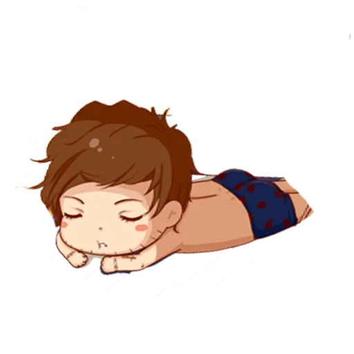 anime, human, lovely anime, cute drawing, larry staylinson chibi