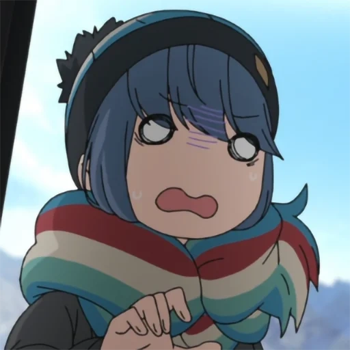 аниме, anime, персонажи аниме, yuru camp аниме, yuru camp сериал