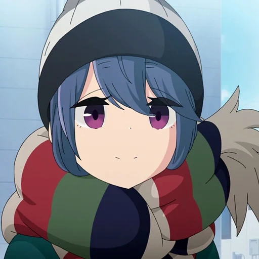 anime, human, the anime is funny, anime characters, yuru camp series