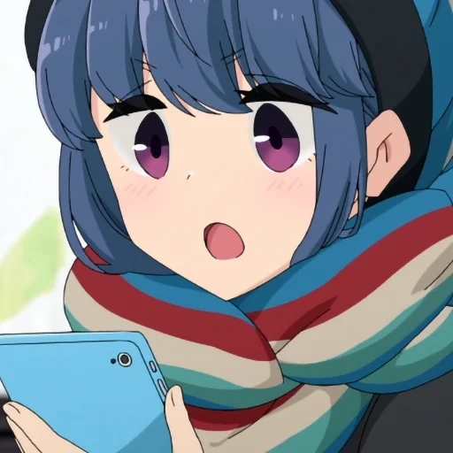 anime, amino anime, anime characters, amino amino anime, shima rin yuru camp fanart