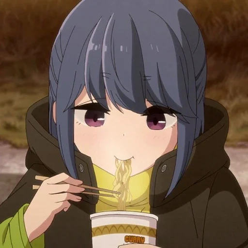 anime, anime art, the anime is a thrown, anime characters, yuru camp series