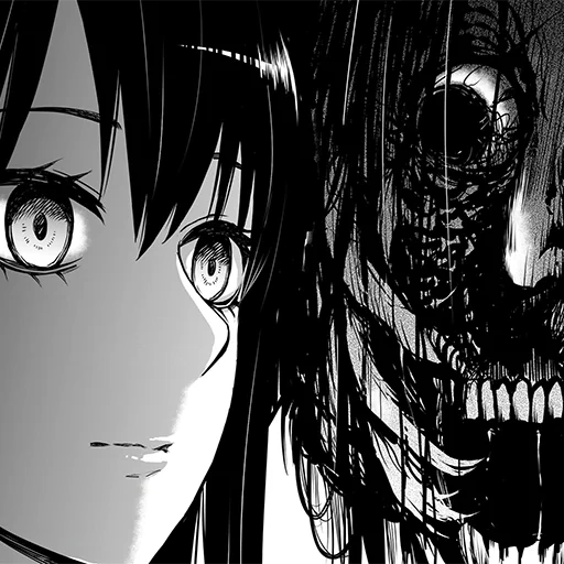 manga, anime, immagine, manga anime, manga horror del vassoio anime che vola molti occhi