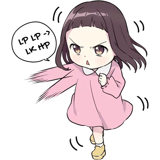 chibi, gambar, gadis anime, gambar chibi yang lucu