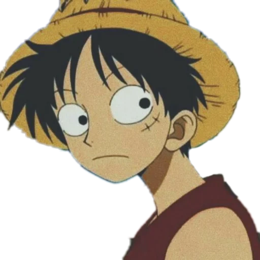 van pease, van pease, luffy animation, luffy mustache