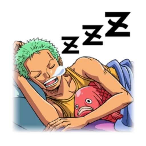 zoro, una pieza, roronoa zoro, van pis luffy zoro, van pis durmiendo zoro